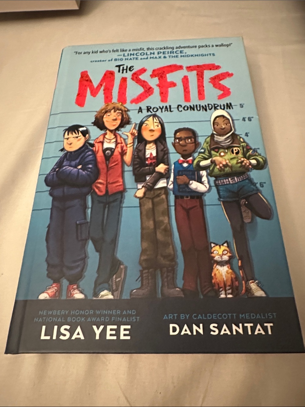 The Misfits A Royal Conundrum by Lisa Yee Hardcover